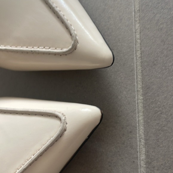 Sarto pumps open heel in ivory nwt - Picture 11 of 17